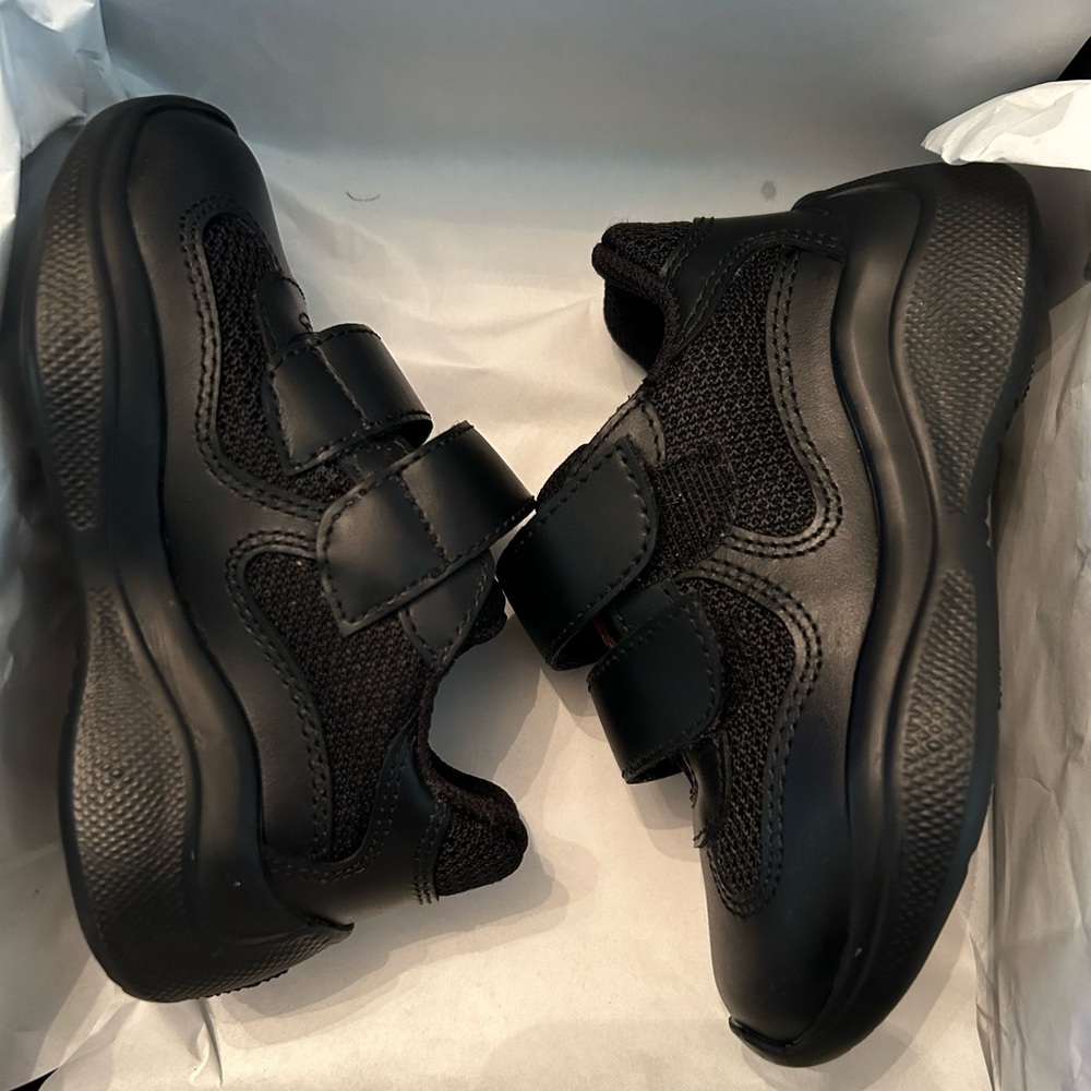 Black Prada Toddler Sneakers